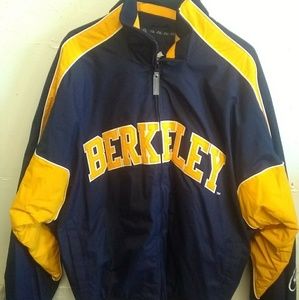 Vintage Majestic Cal Bears Full Zip Parka Jacket